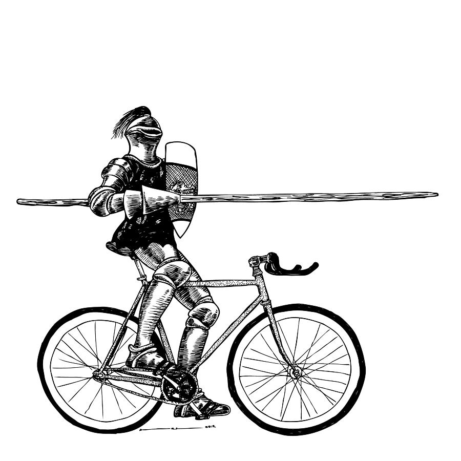 The strange history of bike jousting