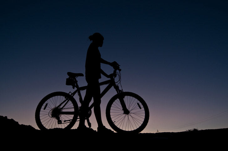 night cyclist