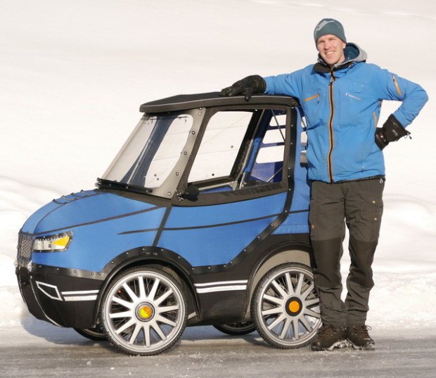 The bike that's also a car