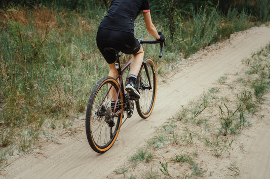 riding a bike