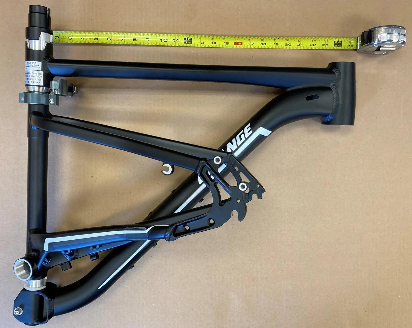CHANGE Rugged Folding Bike Frame