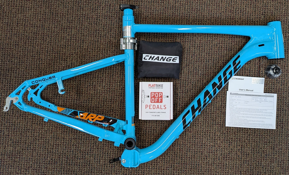 CHANGE Rugged Folding Bike Frame