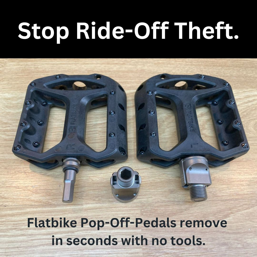 Pop-Off Pedals (Flatbike)