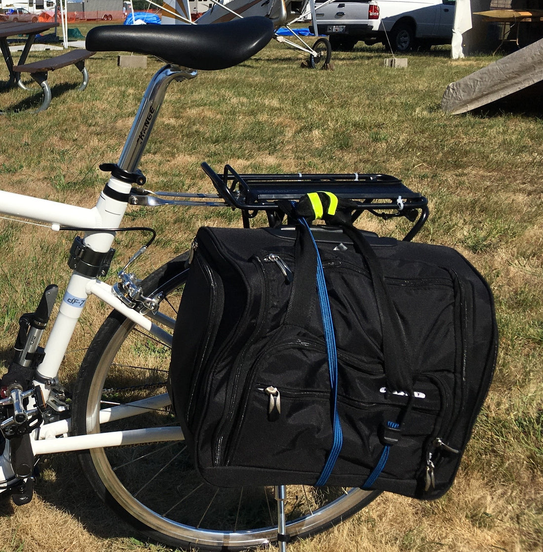 Commuting, racks, and stranded at a remote air field