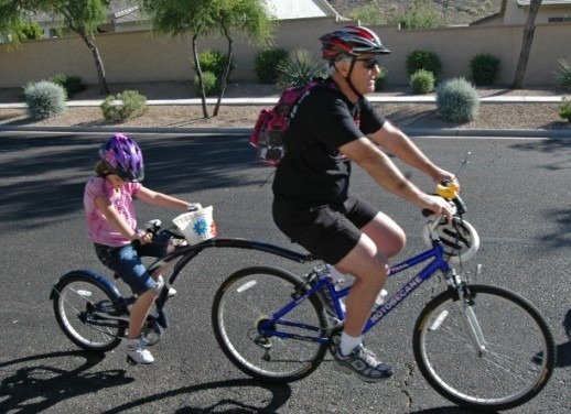 Kids & bikes: What's a trailer bike?