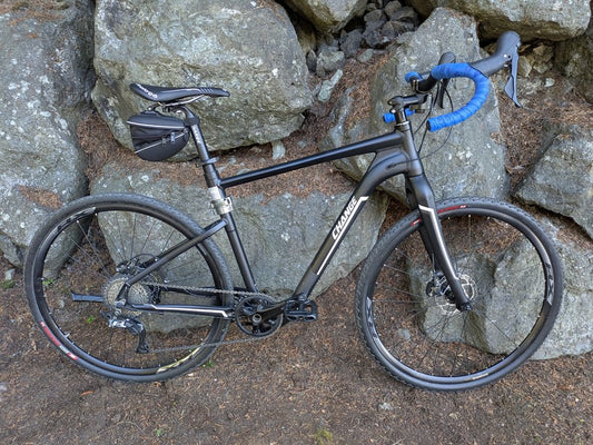 DEMO BIKE: 21″ Folding Gravel Bike - Matte Black