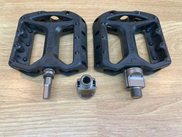 flat pedals bike Buy Pop-Off Bike Pedals | Space-Saving Bike Storage