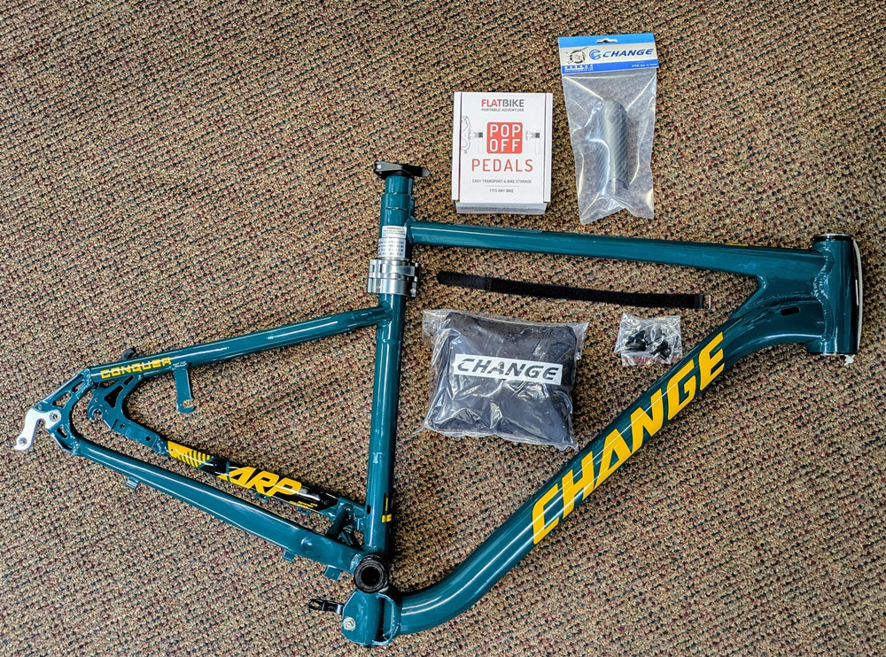 CHANGE Rugged Folding Bike Frame